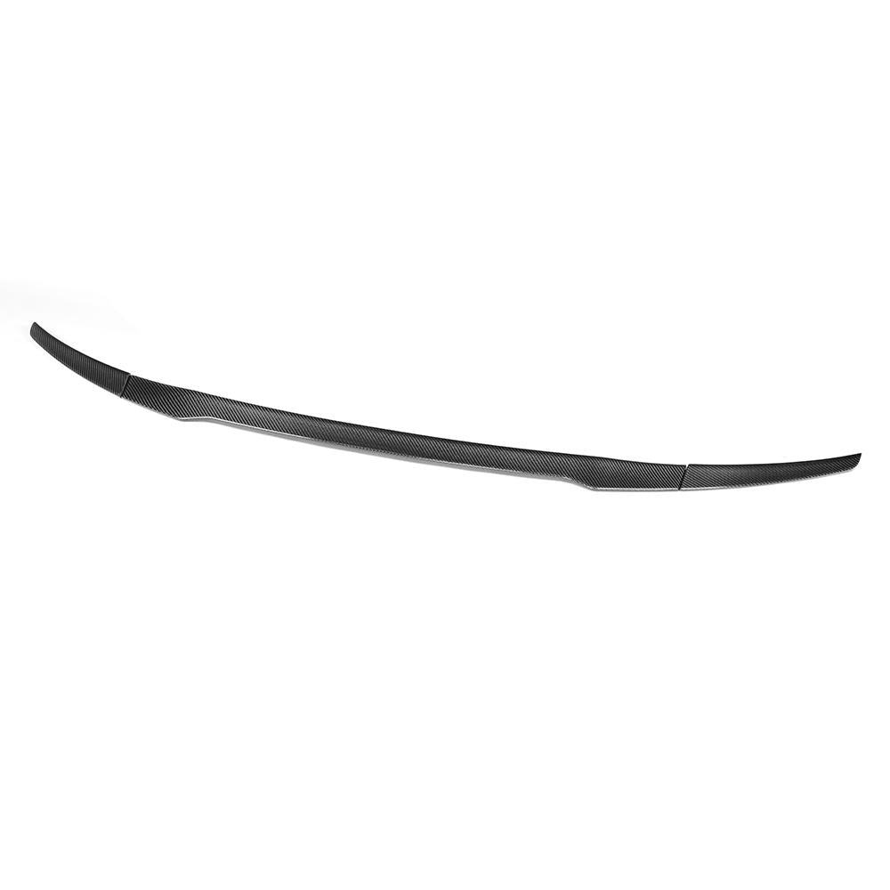 3-piece style carbon fiber spoiler on the rear of a 2007-2016 Audi R8