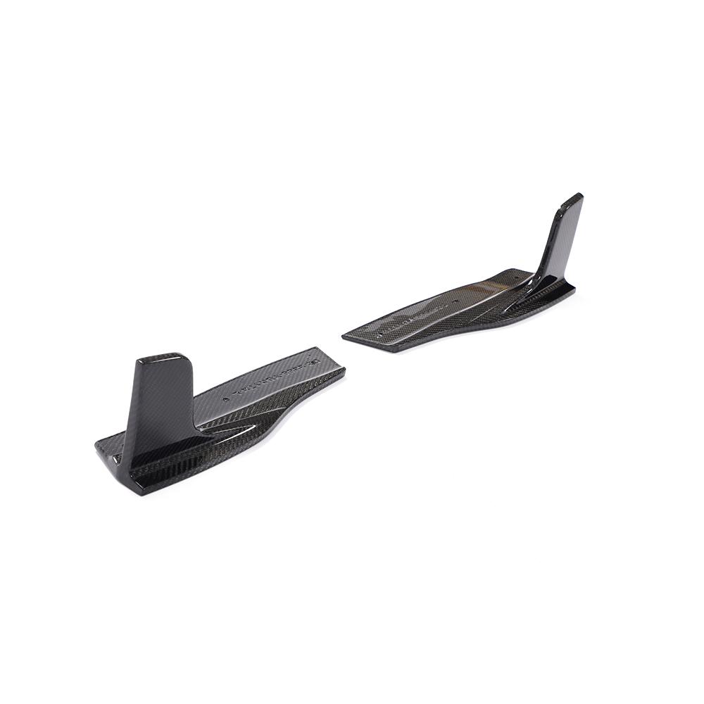 Aerodynamic Carbon Fiber Rear Canard Splitters for Audi B9 S5 Sportback