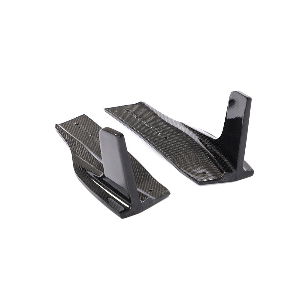 Aggressive Design of Carbon Fiber Canard Splitters for Audi B9 S5 Sportback