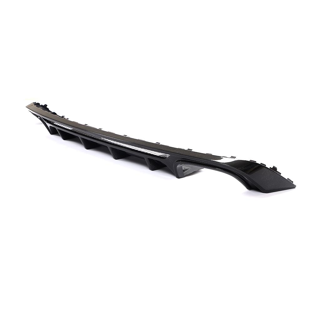 Audi B9 S5 Carbon Fiber Rear Diffuser Installed