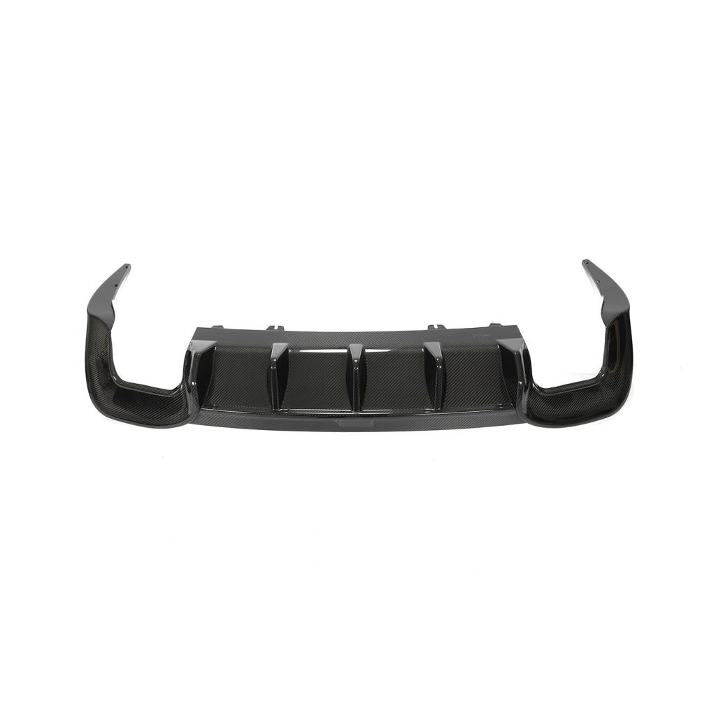 High-performance carbon fiber rear diffuser for Audi S4 sedan