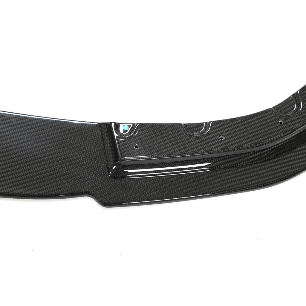 BMW F92 M8 carbon fiber front lip splitter perfect fitment