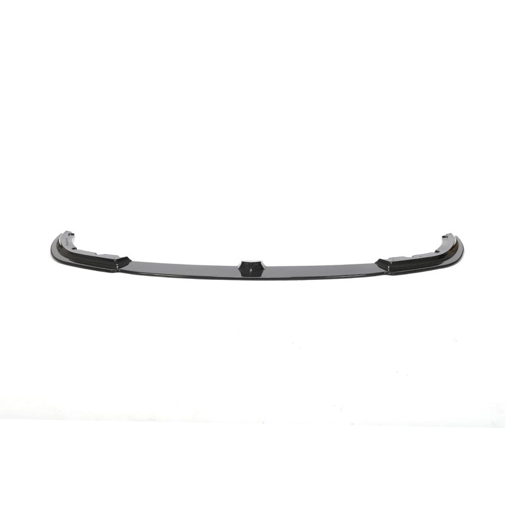 Close-up of AC Style carbon fiber BMW F92 M8 front lip splitter
