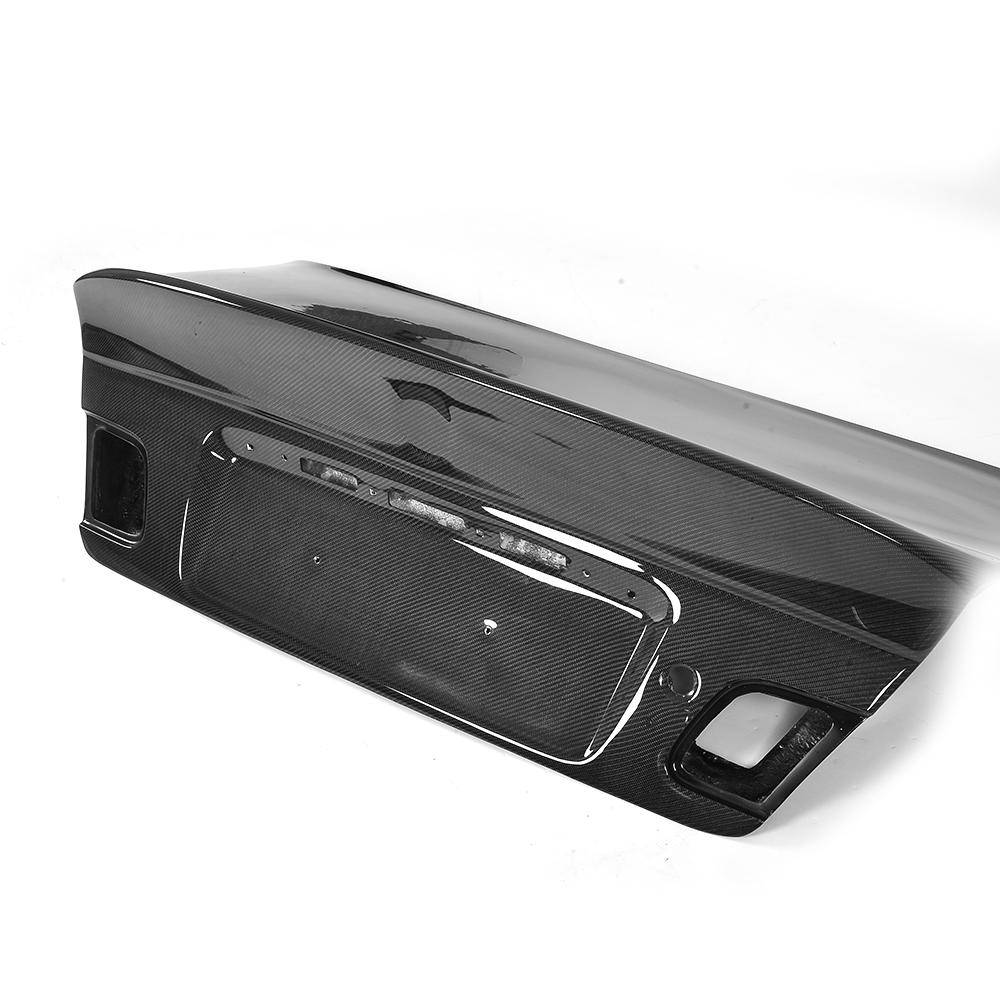 Enhance performance with CSL Style Carbon Fiber Rear Trunk for BMW E46 M3