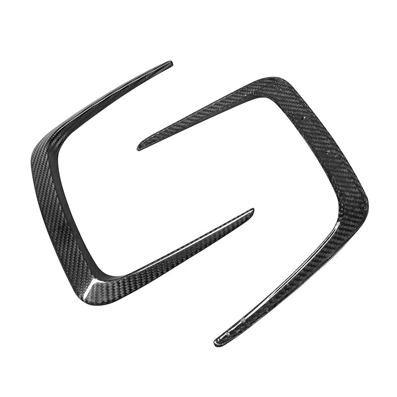 BMW G80 M3 carbon fiber hood trim for aerodynamic performance
