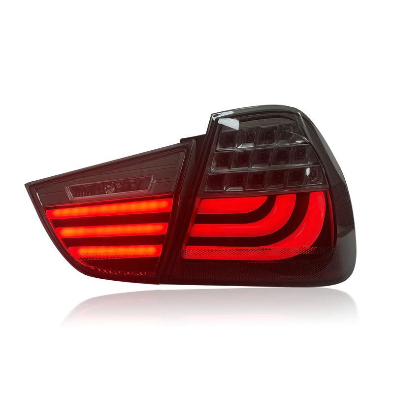 BMW E90 3 Series LCI LED tail lights showing modern style