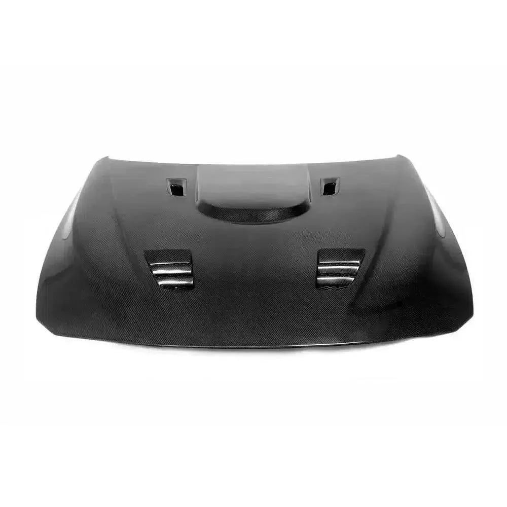 BMW F30 Carbon Fiber Front Hood – Glossy V-Aerodynamic Design
