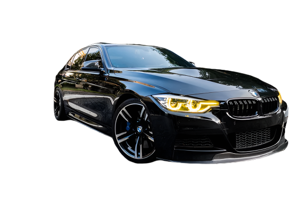 BMW F30 3 Series Yellow DRL Module - CSL Style Daytime Running Lights for BMW F30 Sedan