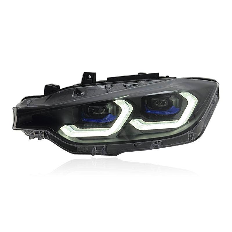 BMW F30 Laser Style LED Headlights with Crisp Illumination