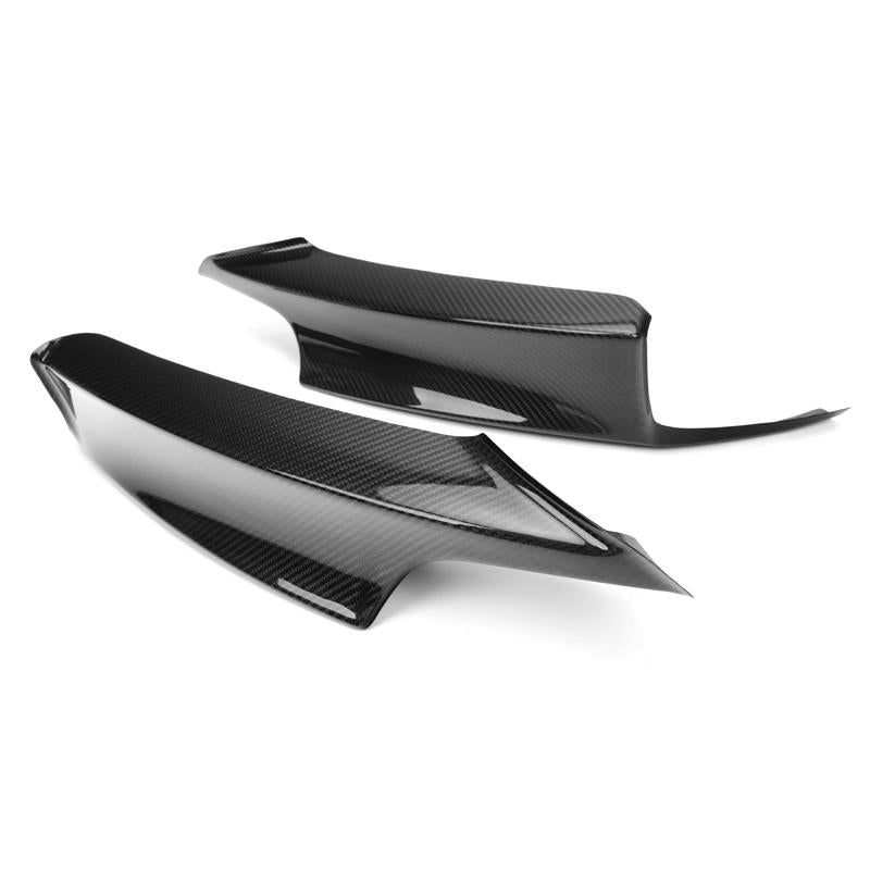 BMW 3 Series F30 MP style front lip splitter in carbon fiber