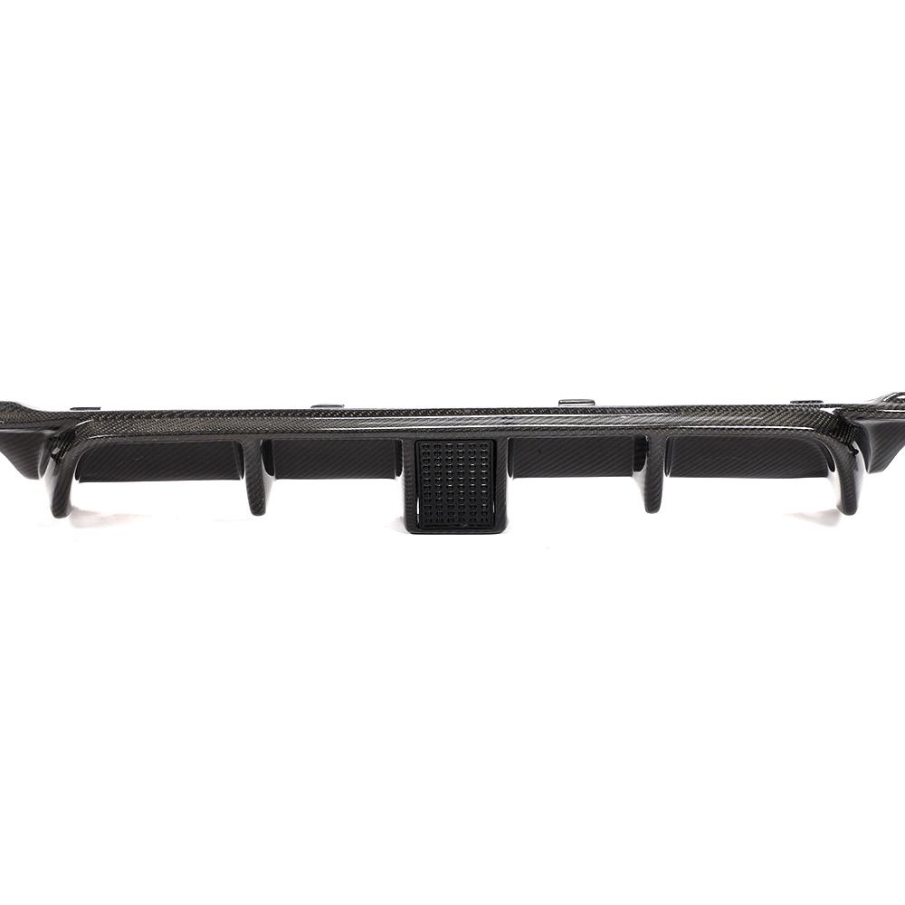 Premium Carbon Fiber Rear Diffuser with Brake Light for BMW F30 Sedan