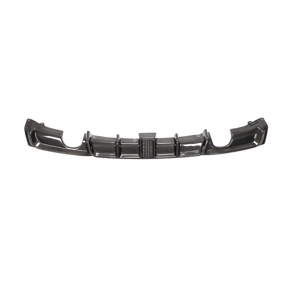 Aerodynamic MP Style Carbon Fiber Rear Diffuser for BMW F30 with Brake Light