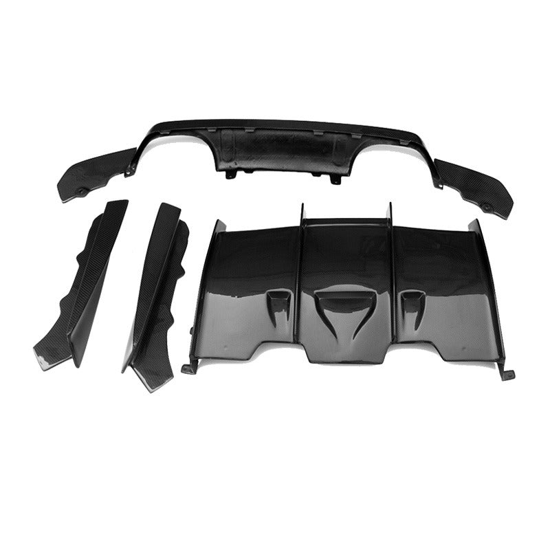 Aggressive BMW F80 M3 Carbon Fiber Diffuser – F82 F83 M4 Fitment