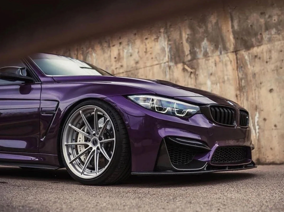 BMW F80 M3 front lip carbon fiber 3D design