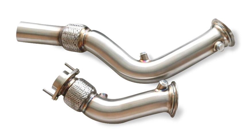 BMW F82/F83 M4 S55 Catless Downpipes - Maximize Exhaust Flow