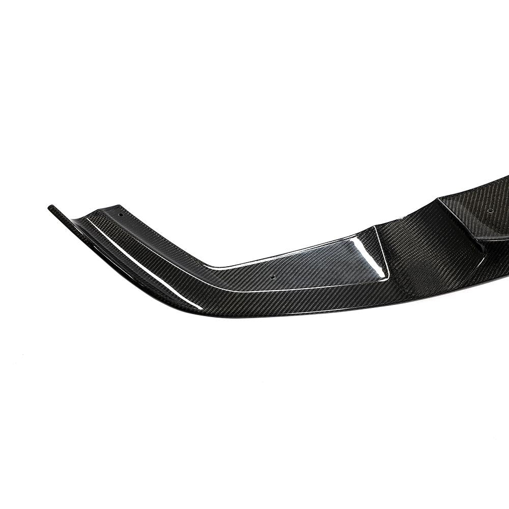 MP Style Carbon Fiber Front Lip for BMW F87 M2 Coupe - Glossy UV Protected