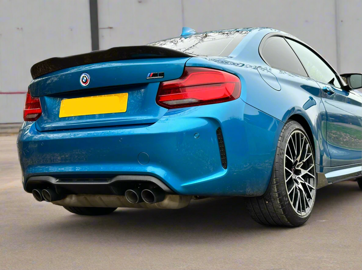 Glossy Carbon Fiber Trunk Spoiler for BMW F87 M2 & F22 2 Series