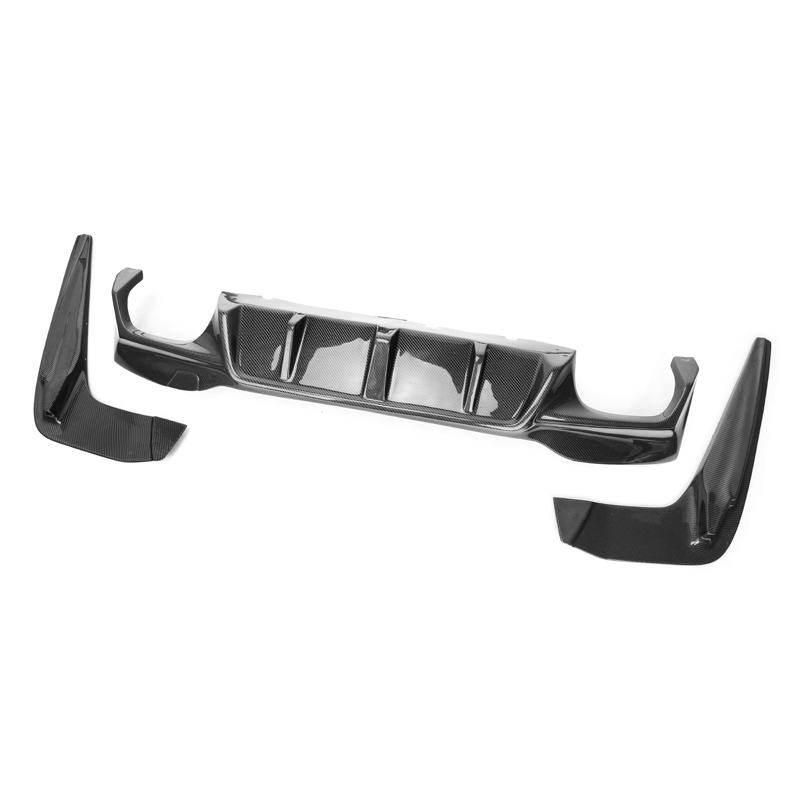 BMW F90 M5 3D Style Carbon Fiber Rear Diffuser – Sleek Aerodynamic Rear Upgrade