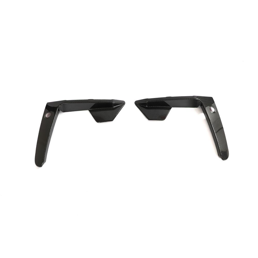 BMW F95 X5M Carbon Fiber Front Bumper Air Vent Trims