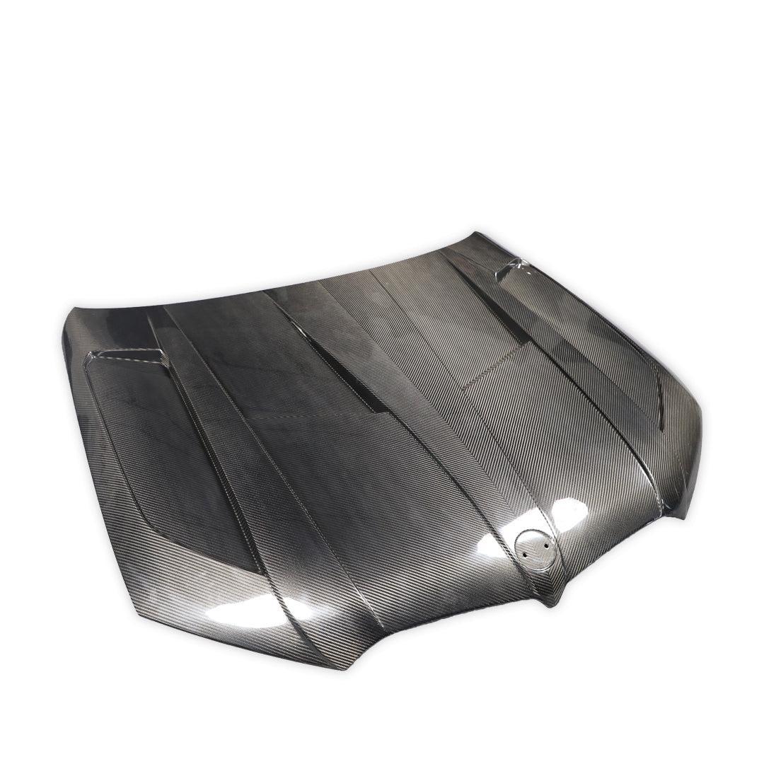 Premium Gloss Finish LD Style Carbon Fiber Hood for BMW F95 X5M