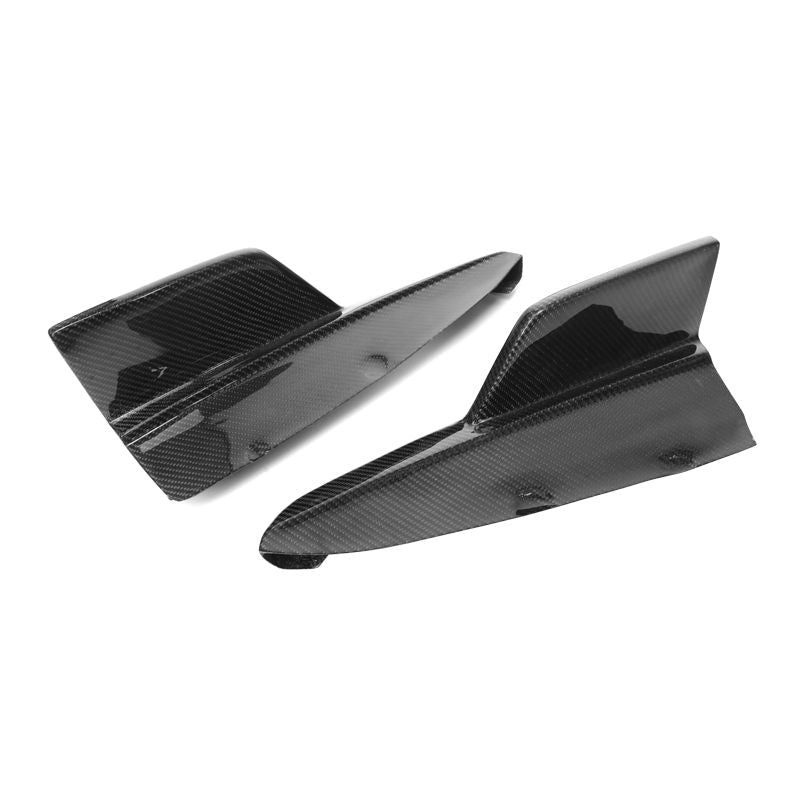 LD style carbon fiber rear splitters for BMW F95 X5M 2020-2023