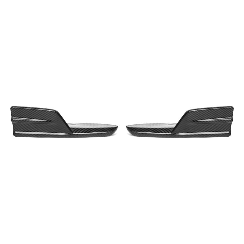 BMW F95 X5M carbon fiber LD style rear splitters