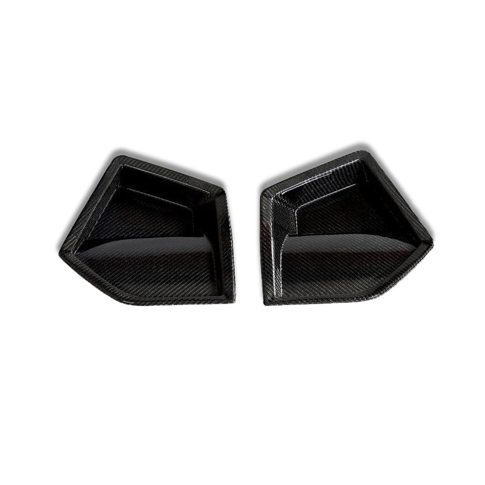 Premium Carbon Fiber Front Ducts for BMW G20 LCI - Enhance Performance and Style