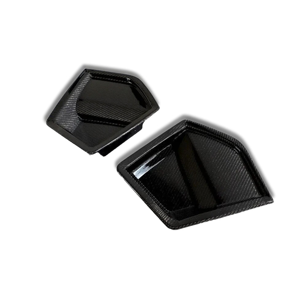 BMW G20 LCI Carbon Fiber Front Ducts for Improved Performance - Aerodynamic Upgrade