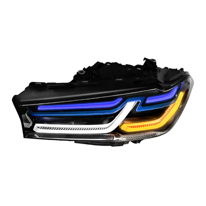BMW G30 5 Series LCI Laser Style LED Headlights by Ausen Performance