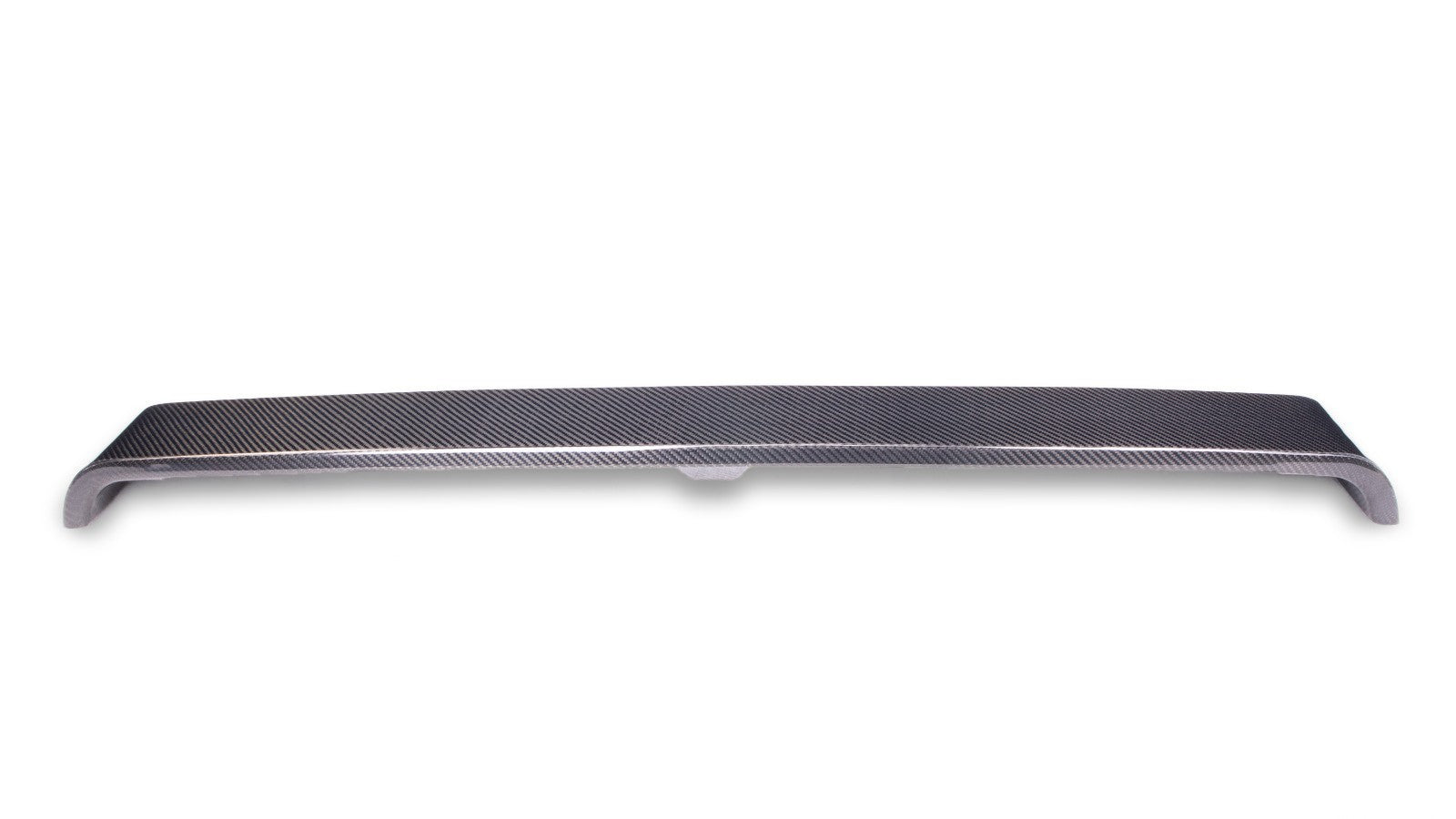 BMW G42 2 Series roof spoiler MP style carbon fiber front view