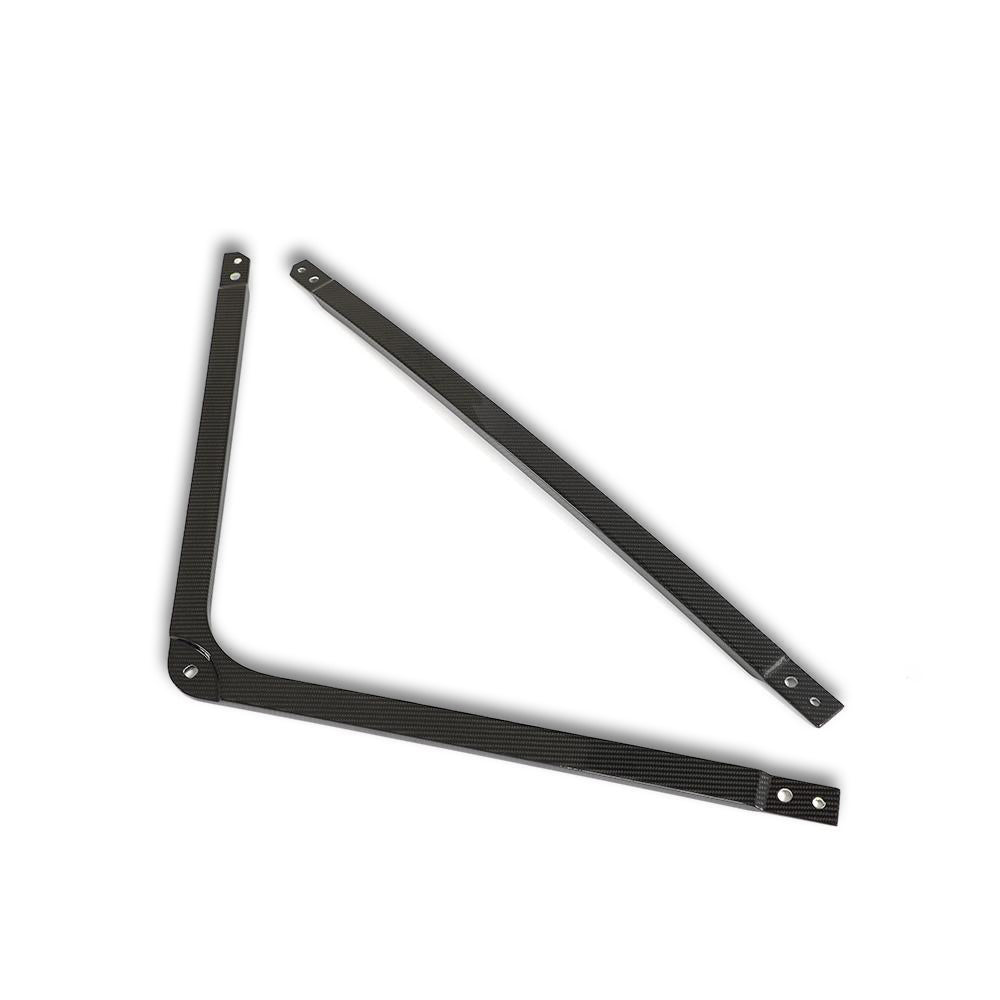 Carbon fiber strut brace for BMW G80 M3 and G82/G83 M4