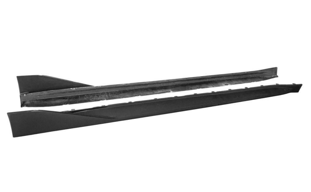 Aerodynamic Carbon Fiber Side Skirts for BMW G80 M3 Sedan by Ausen Performance