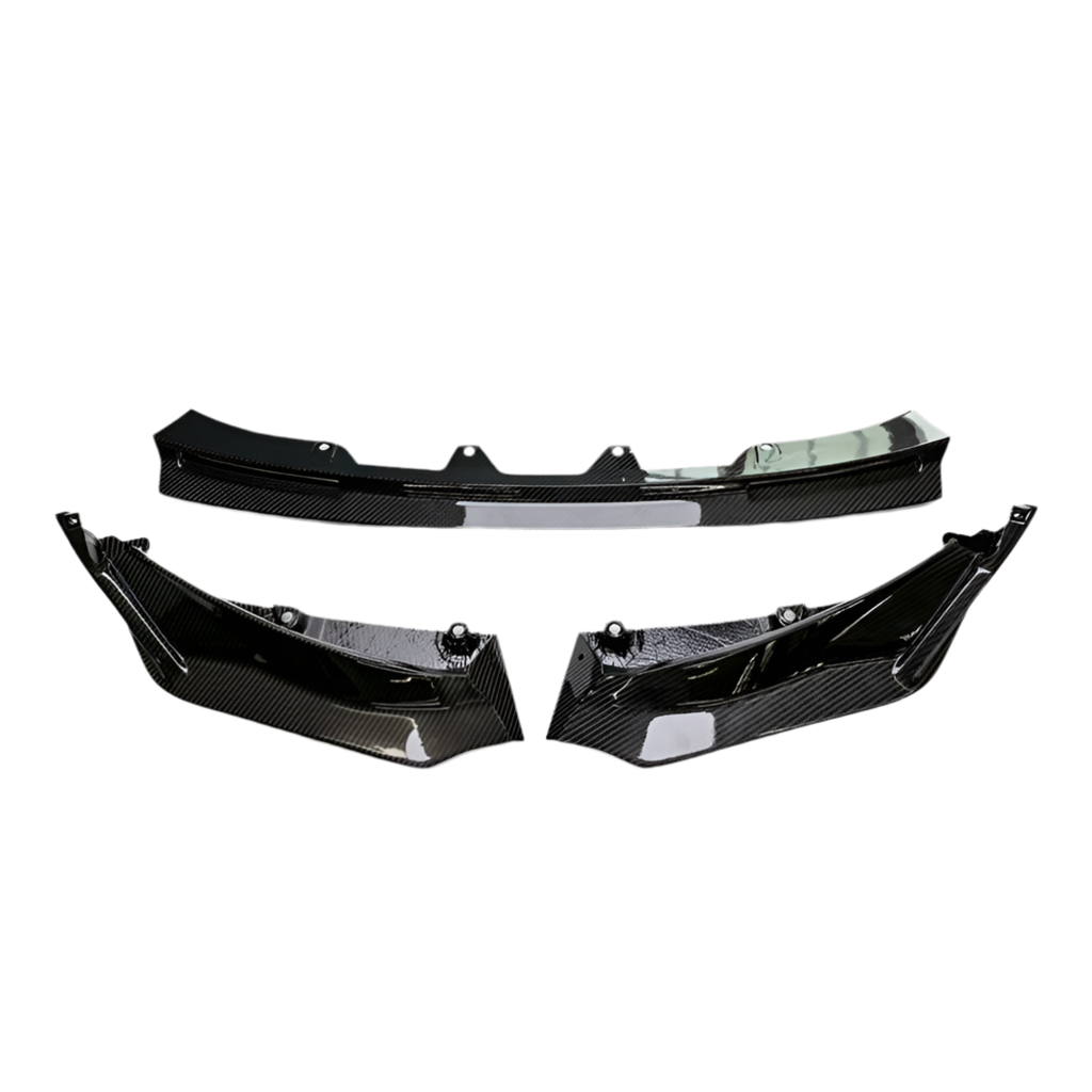 Aggressive carbon fiber front lip BMW G80 M3