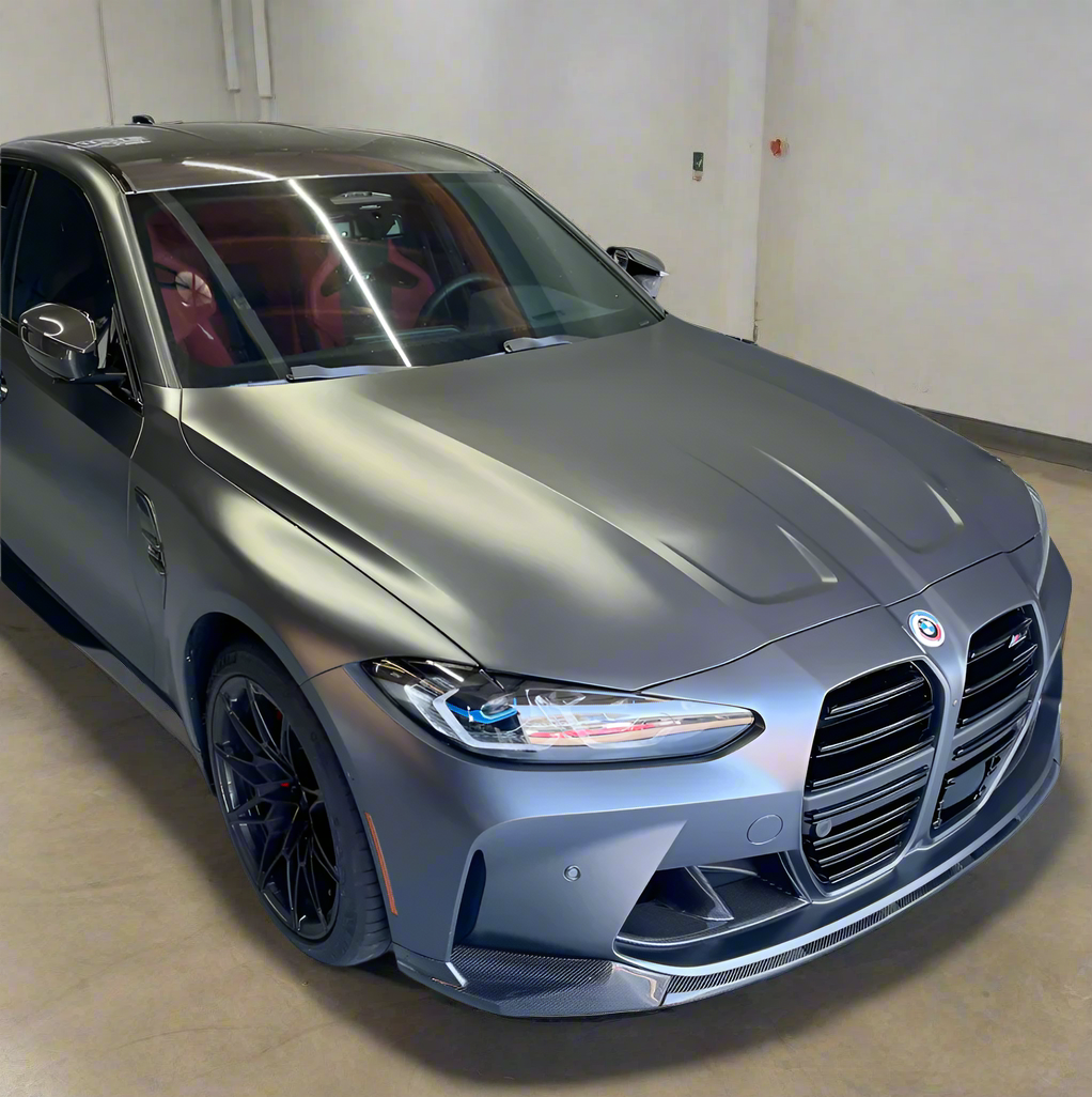 BMW G80 M3 Carbon Fiber Front Lip - High-Performance Upgrade