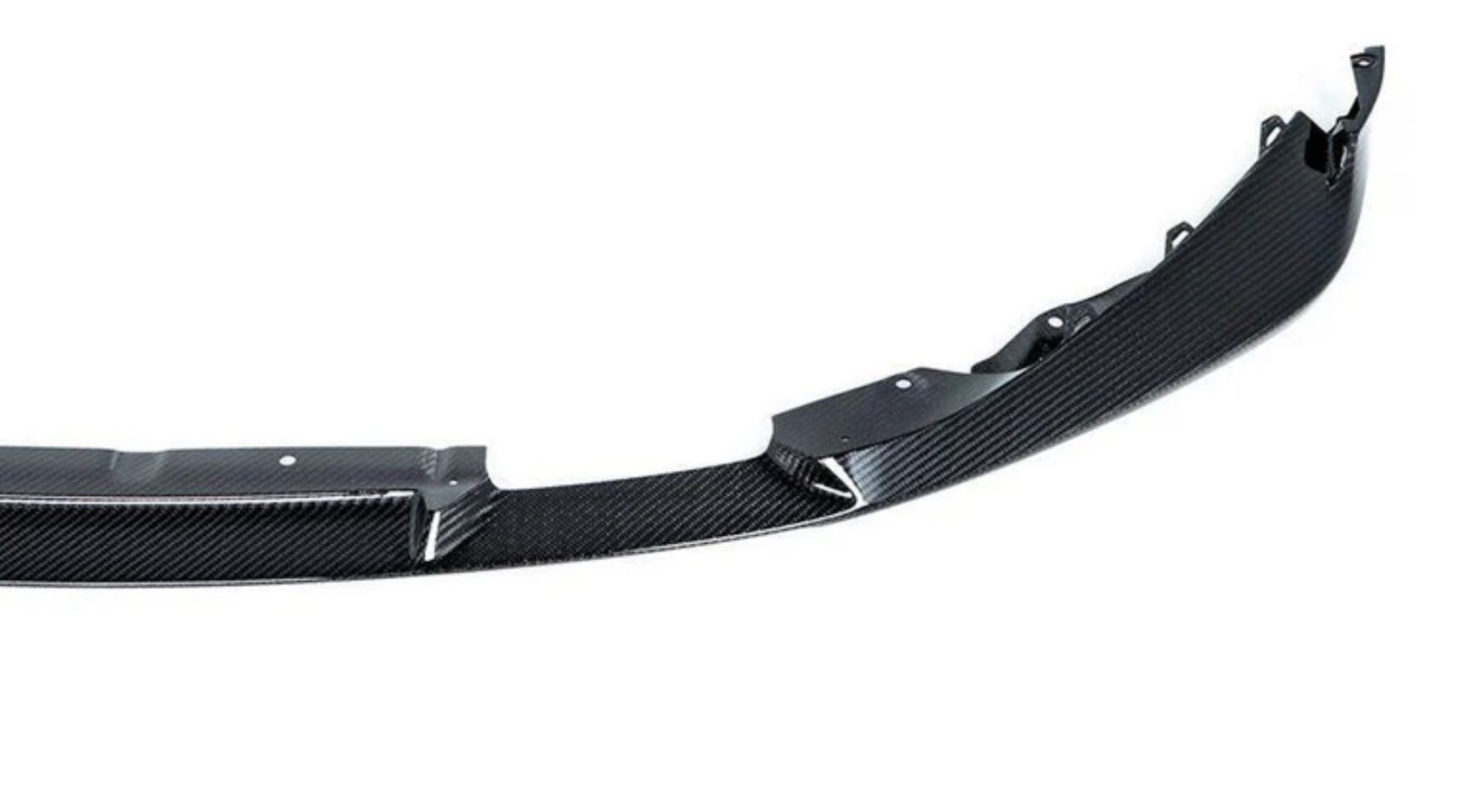 High-quality carbon fiber BMW G80 M3 front lip with UV-protectant coating