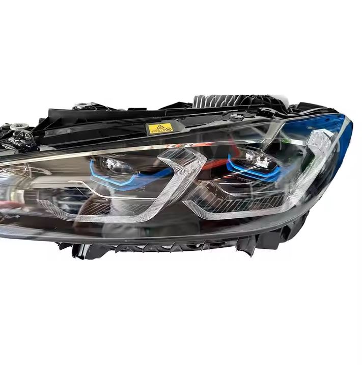 BMW G80 M3 LED headlights front view