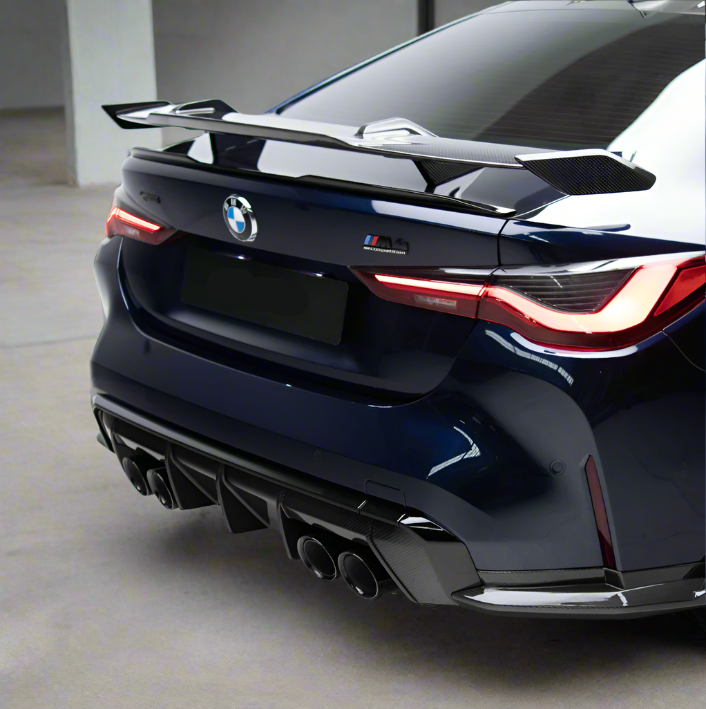 Ausen Performance carbon fiber M Performance rear wing BMW M3/M4