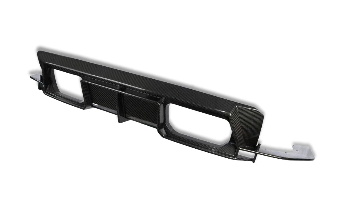 PSM Style Carbon Fiber Rear Diffuser enhances BMW G80 M3 aerodynamics