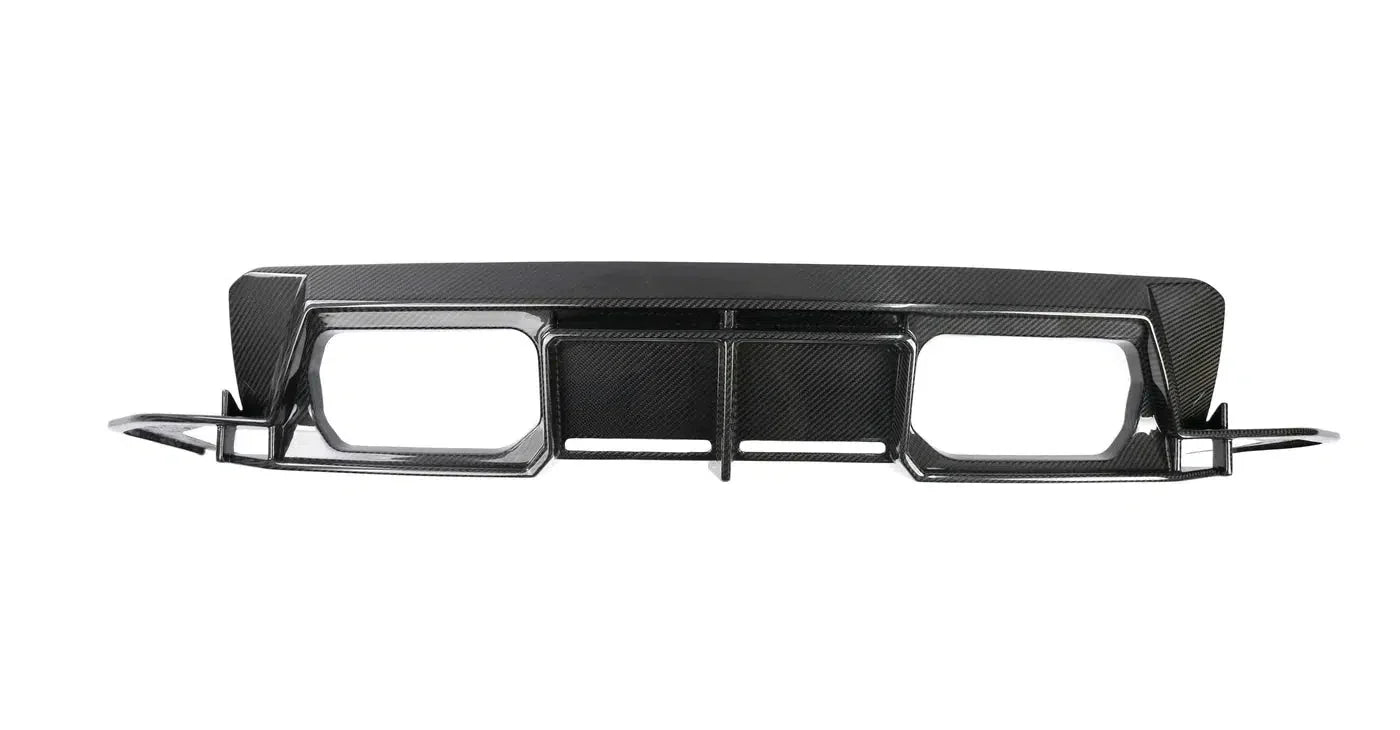 Premium carbon fiber rear diffuser for BMW G80 M3 with aggressive styling
