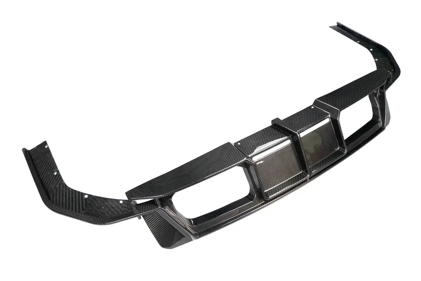 High-performance PSM Style carbon fiber rear diffuser for BMW G80 M3 Sedan