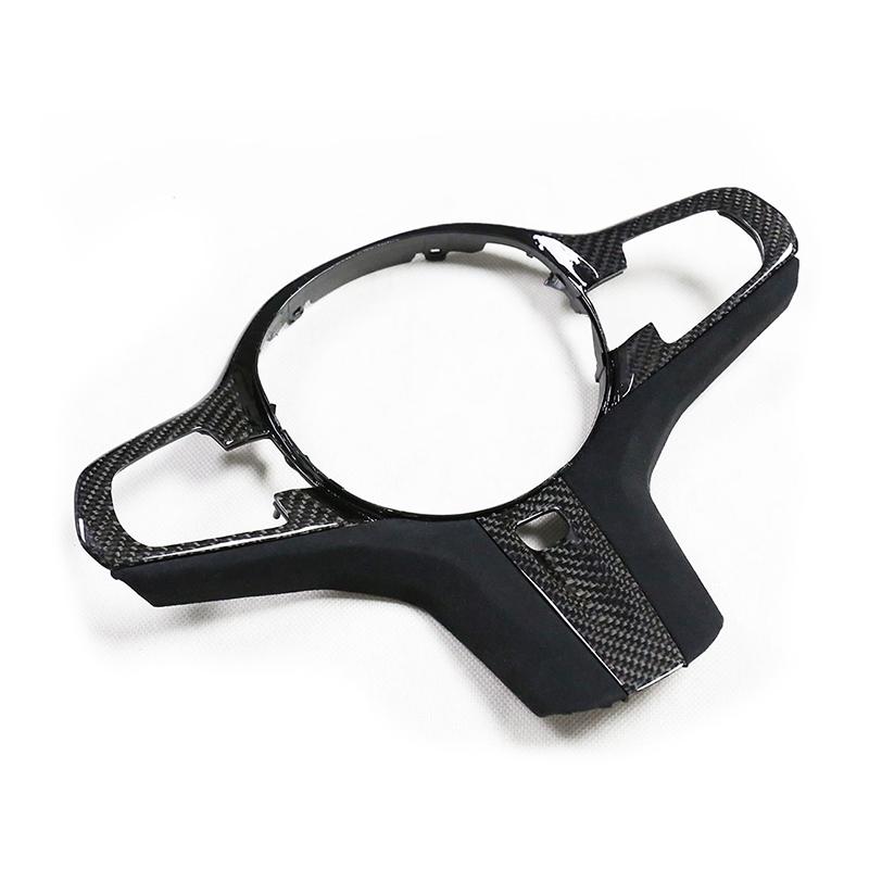 BMW G30 G32 G01 G02 Steering Wheel Trim Carbon Fiber Upgrade