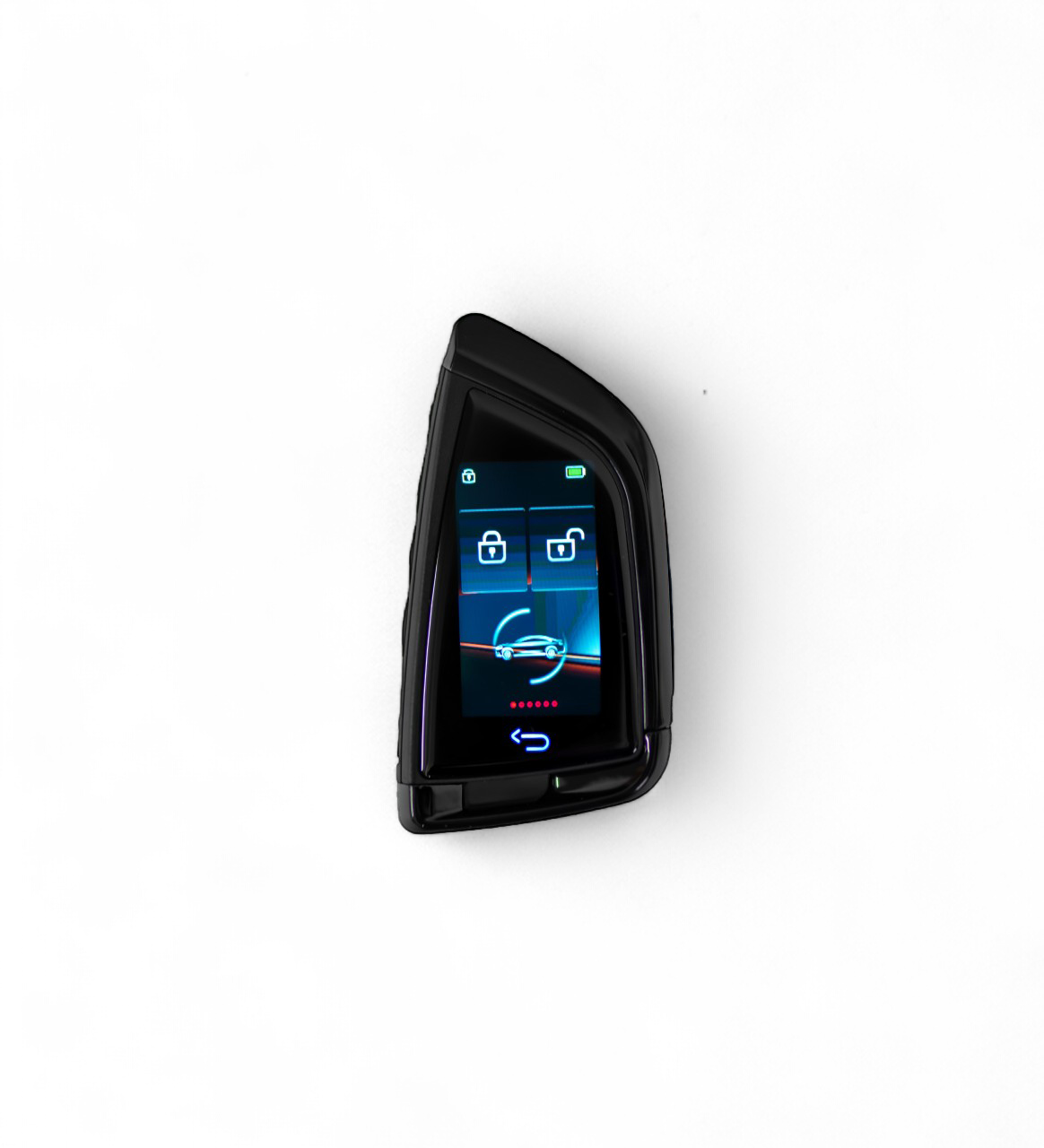 BMW LED Key Fob Upgrade with touch-activated blue light