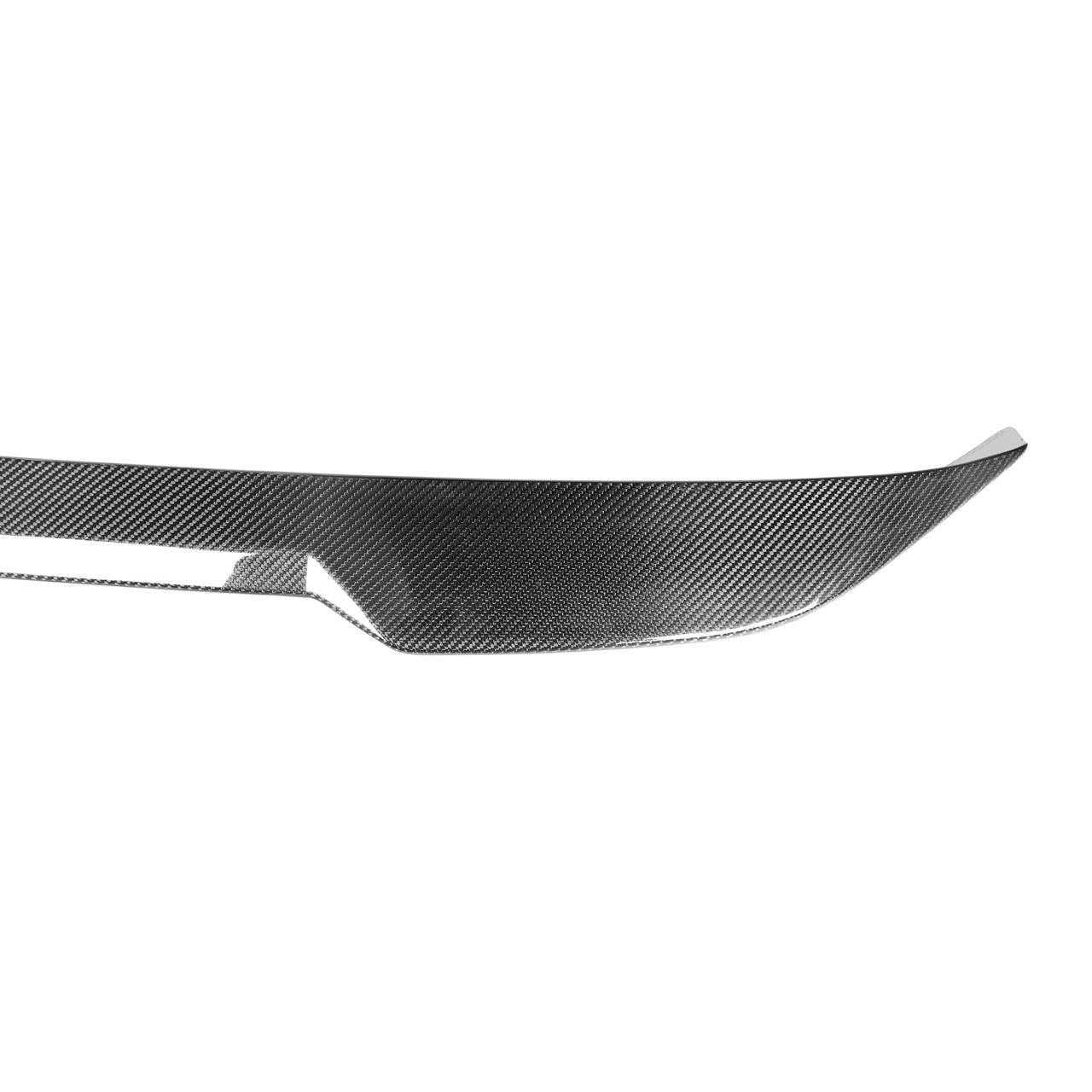 BMW G42 2 Series carbon fiber trunk spoiler side view