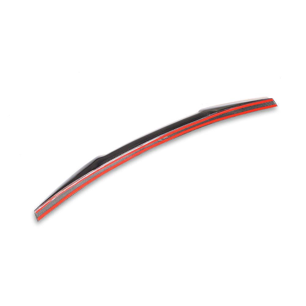 Performance carbon fiber trunk spoiler on BMW E46 3 Series