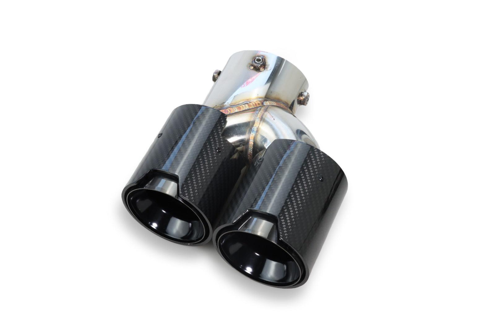 Sleek MP Style Carbon Fiber Exhaust Tips for BMW G20 3 Series Sedan