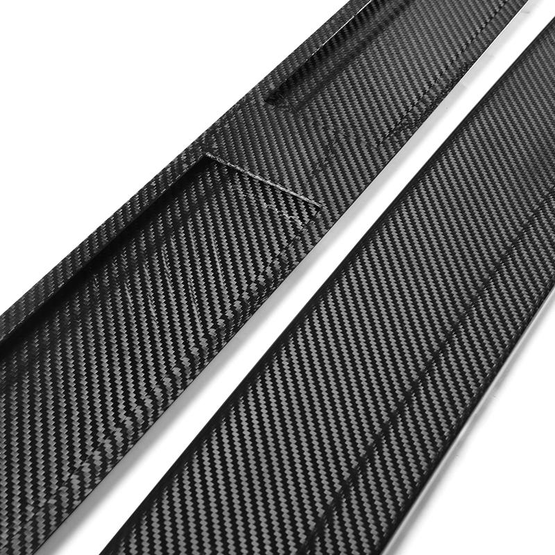 BMW F80 M3 MP Style Carbon Fiber Side Skirts - Aerodynamic Design