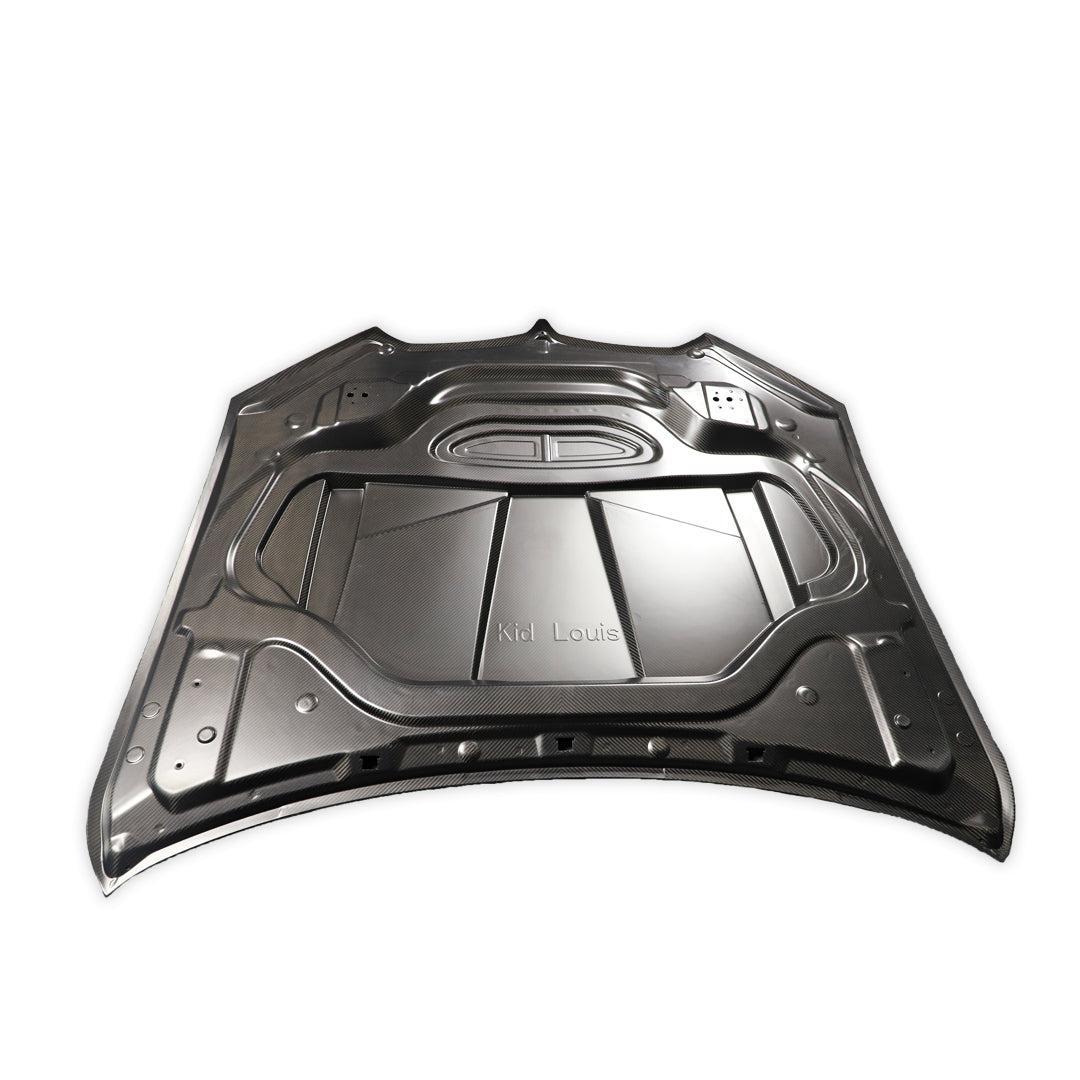 Premium Carbon Fiber Engine Hood for BMW G01 X3 & G02 X4 - Gloss Finish
