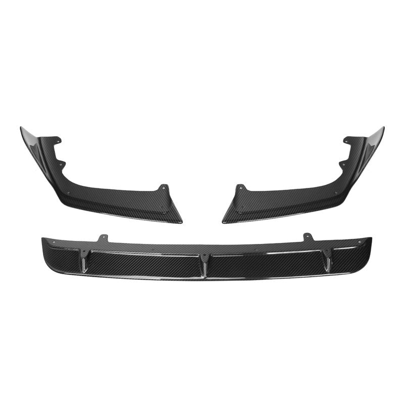 Aerodynamic Carbon Fiber Front Splitter for BMW X5M F95 - ST Style Performance Upgrade for 2020-2023 Models