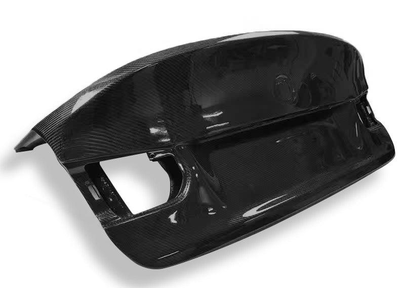 CSL style carbon fiber trunk BMW F80 M3 rear view