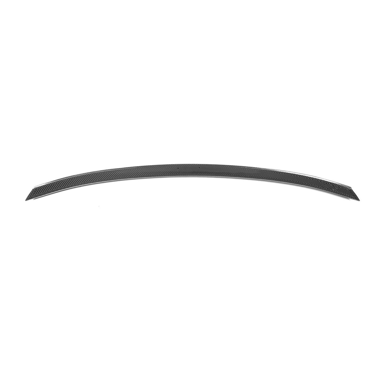 Close-Up of CS Style Carbon Fiber Spoiler for BMW F87 M2